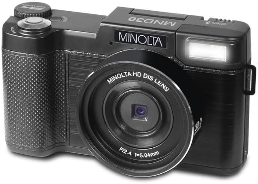 Amazon.com : Minolta 30MP Digital Camera – 2.7K Ultra HD Video, 3